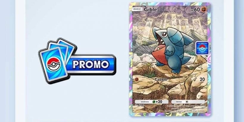 Gible可在新的神奇寶貝TCG袖珍降落活動中使用