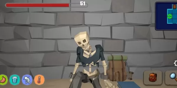 Dungeon Hiker: Evite a Fome nas Profundezas da Masmorra