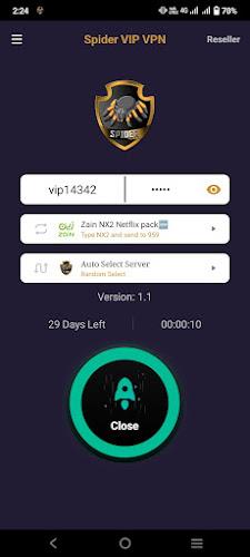 Spider VIP VPN Captura de tela 2