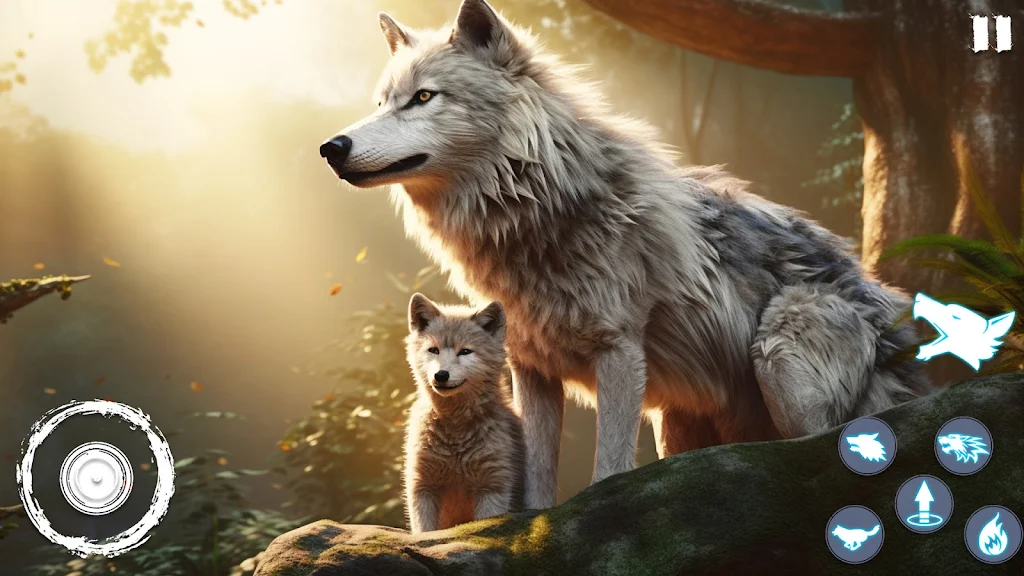 Wild Wolf Games - Animal Games應用截圖第4張