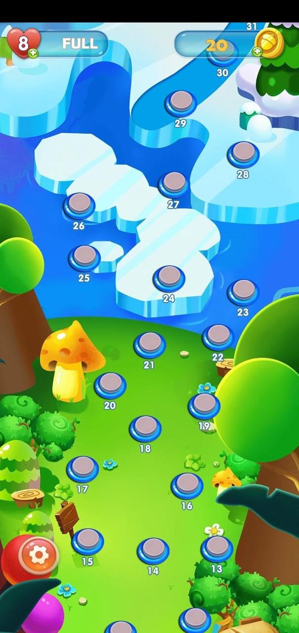 Squirrel Bubble Shooter Ảnh chụp màn hình 2