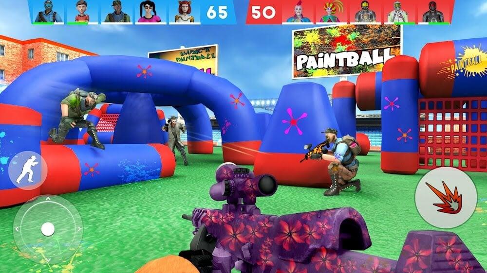 Paintball Shooting Game 3D應用截圖第4張