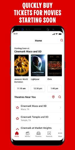 Cinemark Theatres Ekran Görüntüsü 4