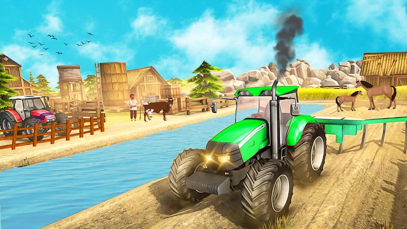 Tractor Games Farmer Simulator Captura de tela 3