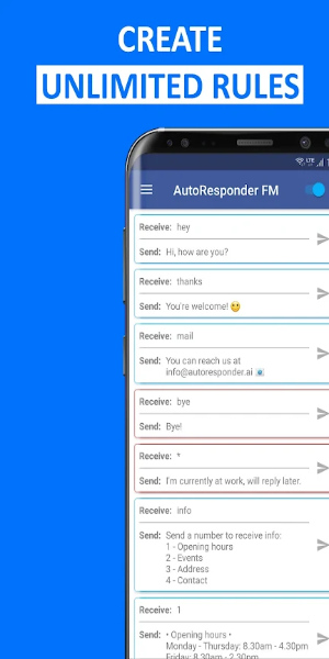 AutoResponder for Messenger 스크린샷 1