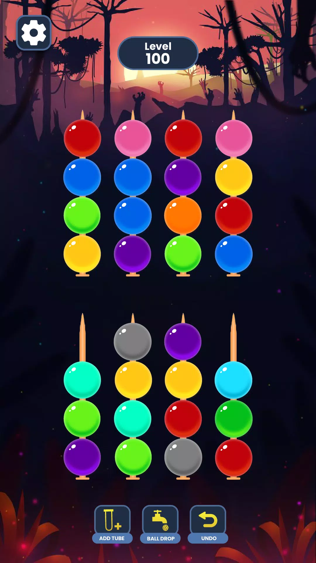 Ball Sort: Color Puzzle Game ภาพหน้าจอ 1