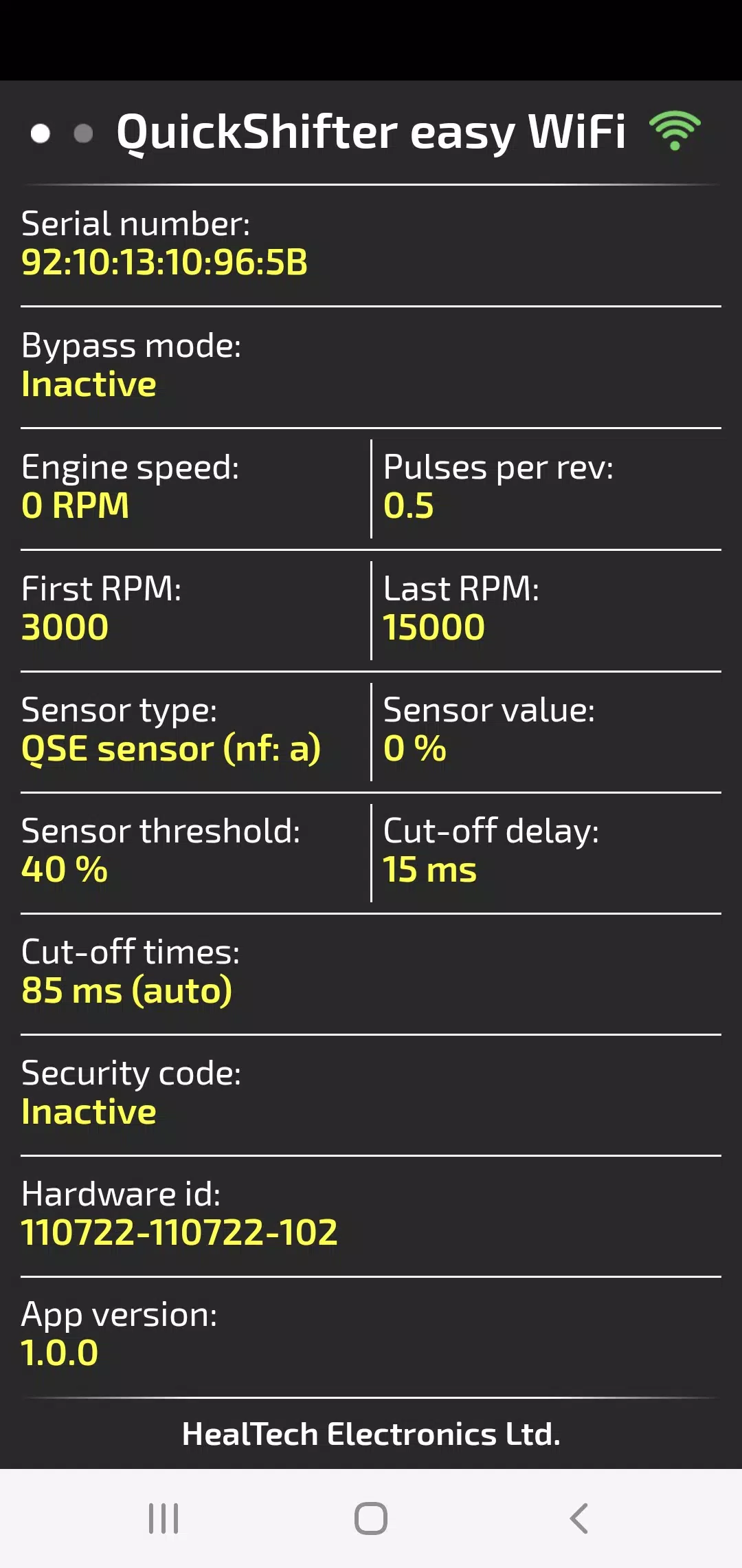 QuickShifter easy (iQSE-W) Скриншот 3