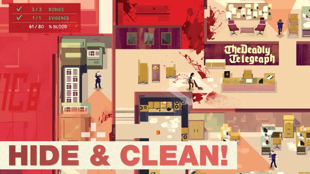 Serial Cleaner 移动潜行动作游戏现已开放预注册