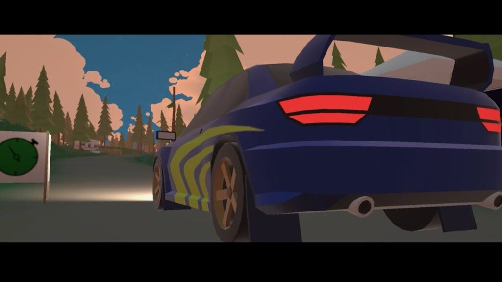 N3rally是一款新的拉力賽遊戲，擁有可愛的汽車和激烈的賽車！