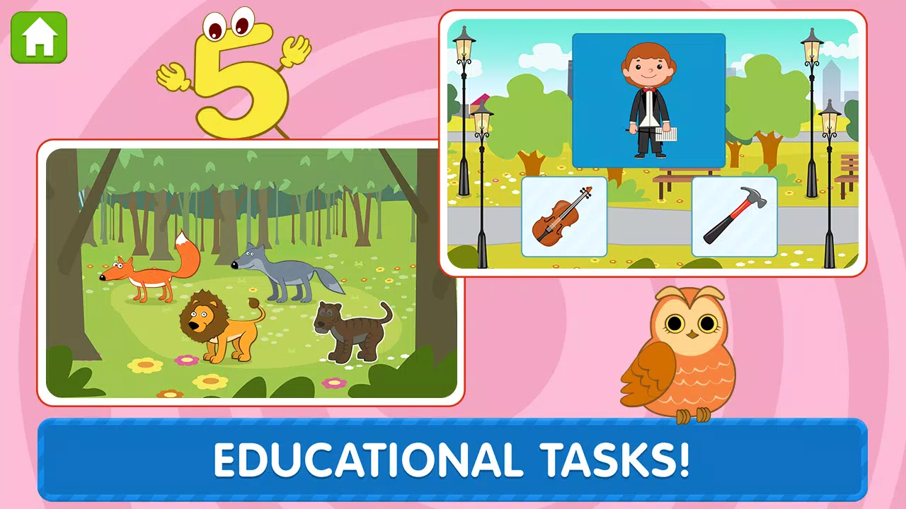 The Blue Tractor: Toddler Game Скриншот 3