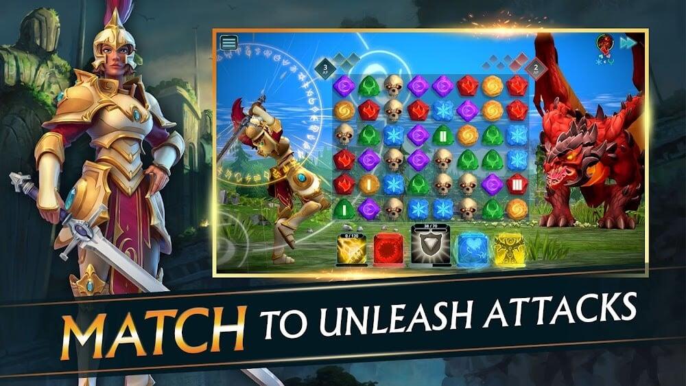 Puzzle Quest 3 ภาพหน้าจอ 1