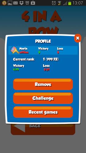 4 in a Row Multiplayer Скриншот 3