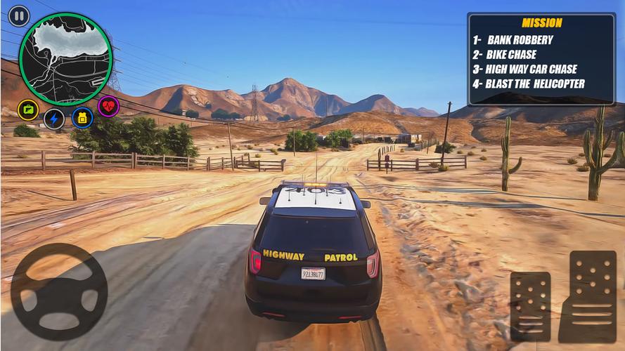 Police Van Driving: Cop Games應用截圖第3張