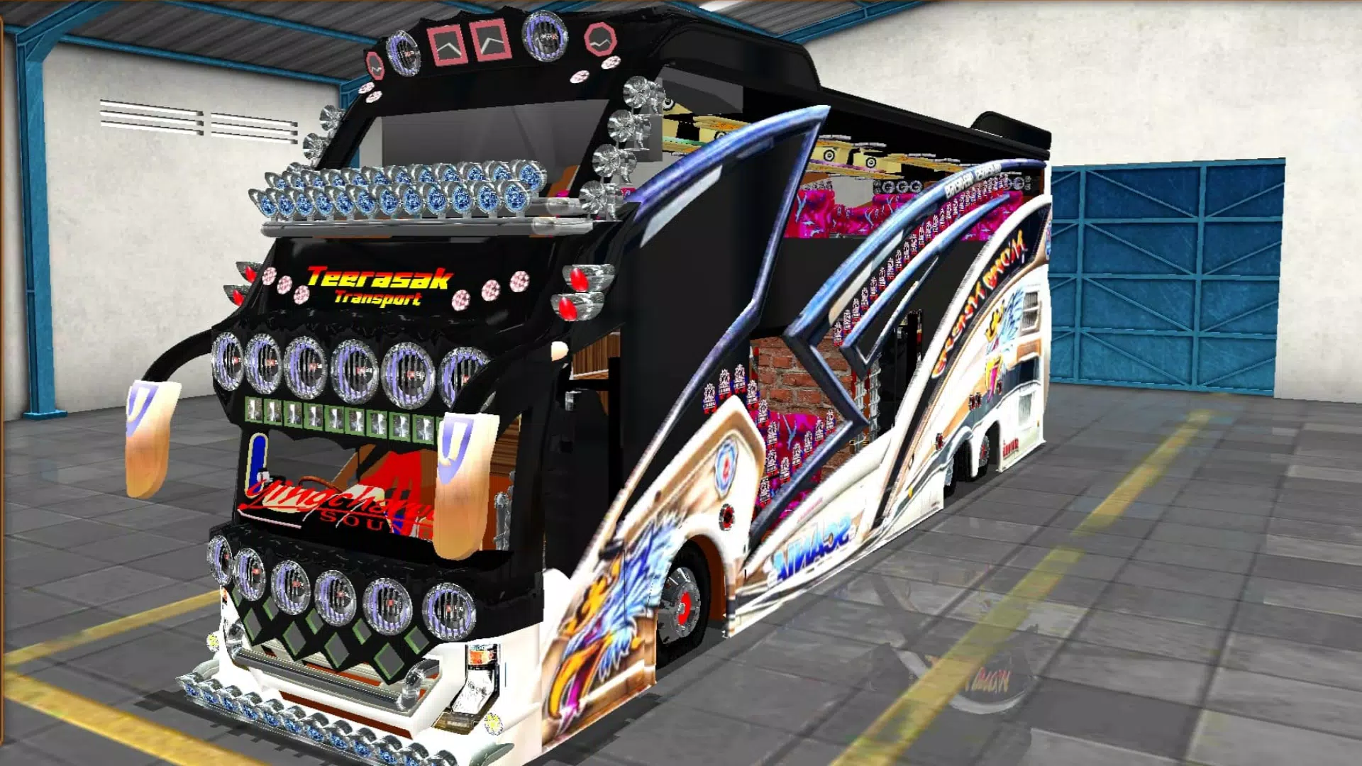 Mod Bus Thailand Captura de pantalla 4