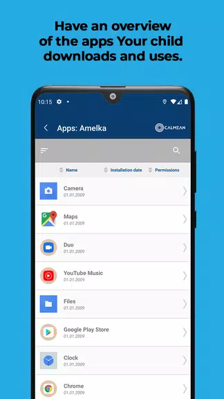CALMEAN Control Center Скриншот 2