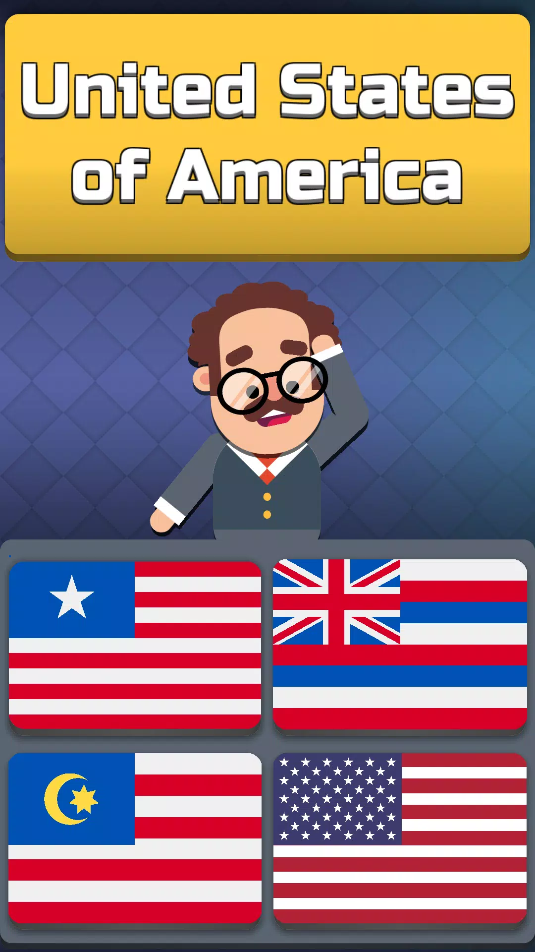 Geography: Flags Quiz Game Скриншот 1