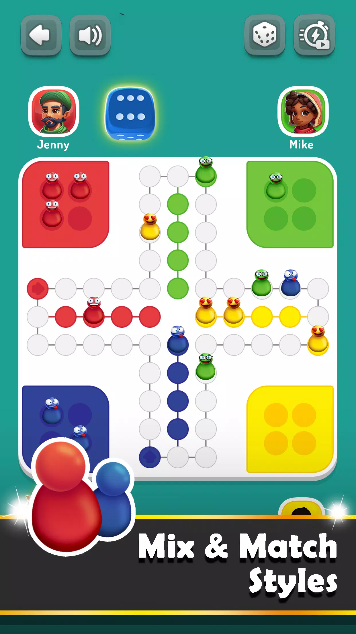 Ludo Trouble スクリーンショット 4