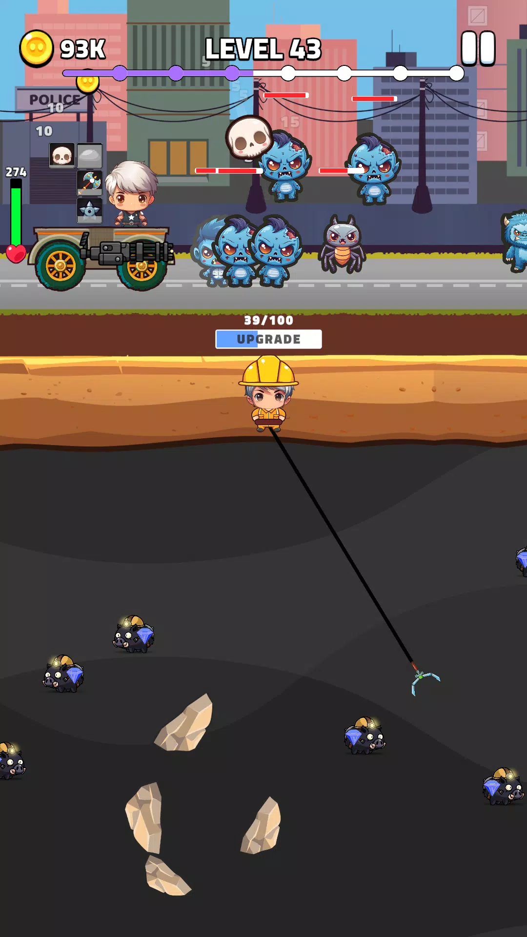Mine Warrior Скриншот 2