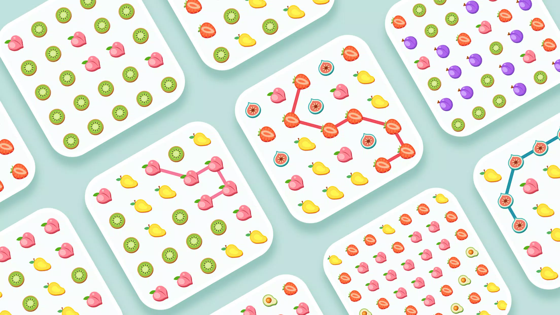 Fruit Game: Connect & Blast Tangkapan skrin 1