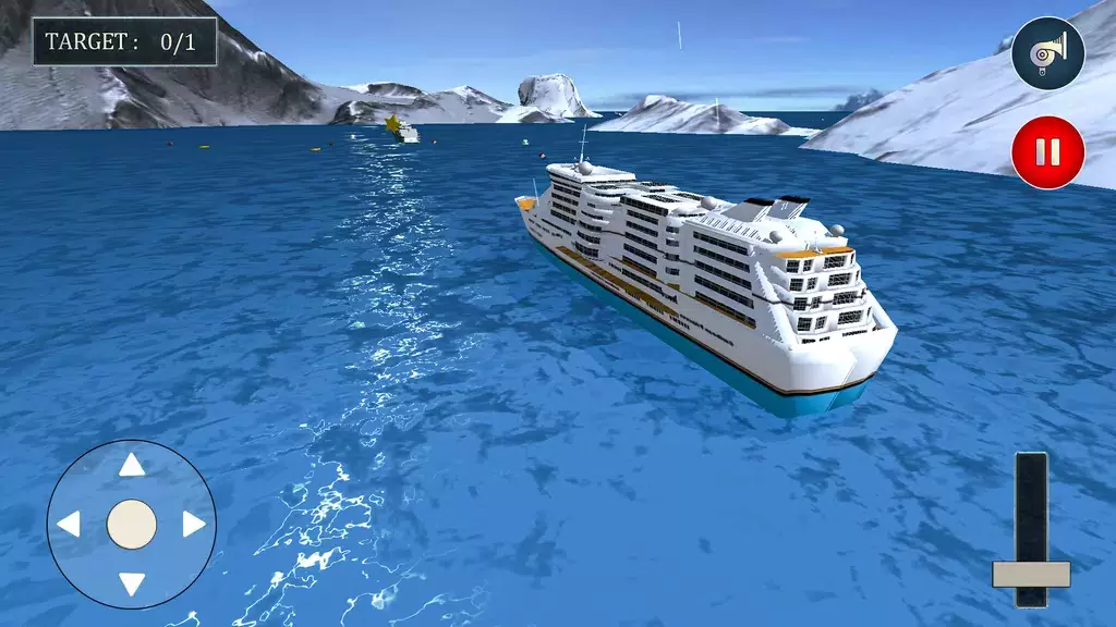 Sea Captain Ship Driving Sim Tangkapan skrin 3