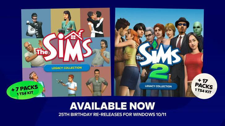 Sims သည်၎င်း၏ 25 နှစ်မြောက်နှစ်ပတ်လည်နေ့အထိမ်းအမှတ်အဖြစ်