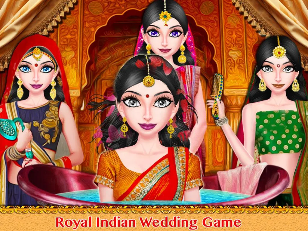 Indian Royal Wedding Beauty Capture d'écran 3