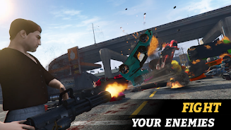 Gangster Crime: Theft City Скриншот 3