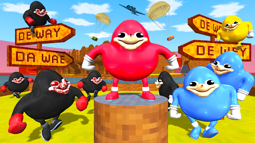 Ugandan Knuckles and Chungus Battle Royale Online應用截圖第2張