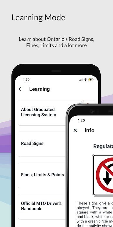 Ontario G1 Test Prep 2023 ဖန်သားပြင်ဓာတ်ပုံ 2