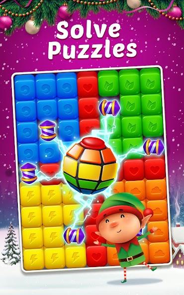 Toy Cubes Pop - Match 3 Game Mod Ảnh chụp màn hình 3