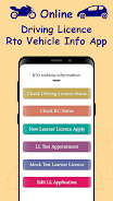 Driving Licence Apply Online Zrzut ekranu 1