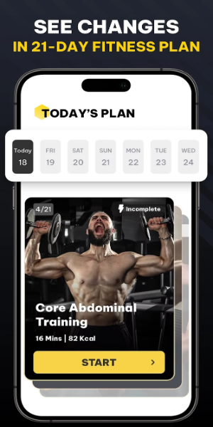 The Muscle Monster Workout Planner スクリーンショット 2