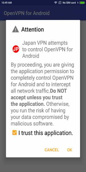 Japan VPN - Get Japanese IP Capture d'écran 3