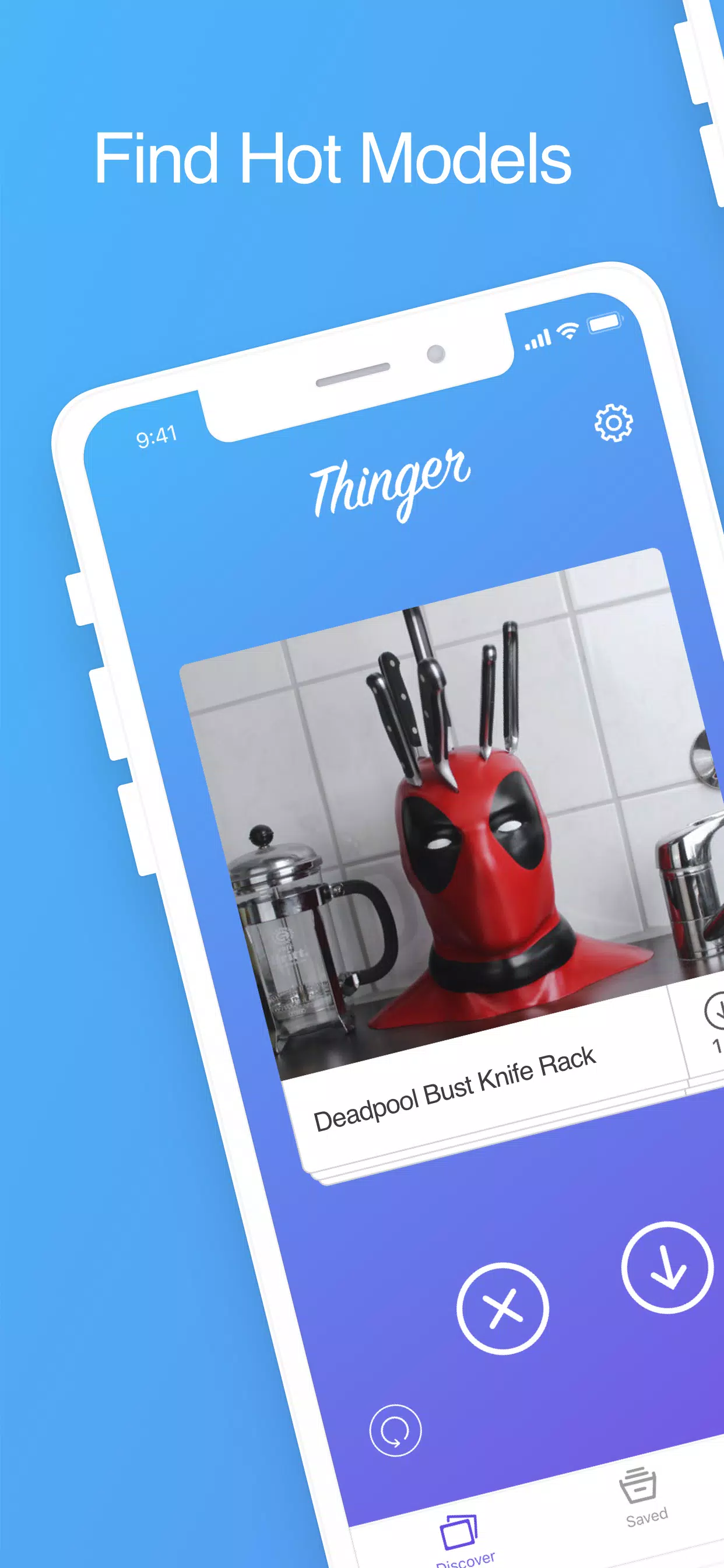3D Models Printing - Thinger Capture d'écran 1
