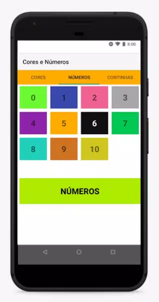 Cores e Números Скриншот 2