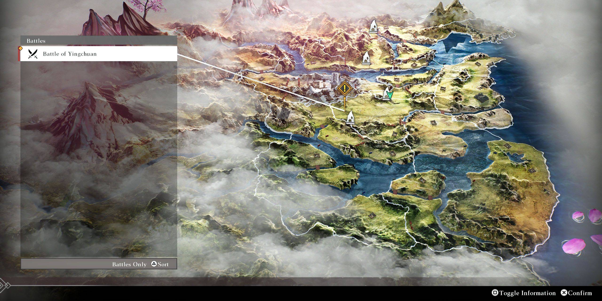 Map Screen Navigation