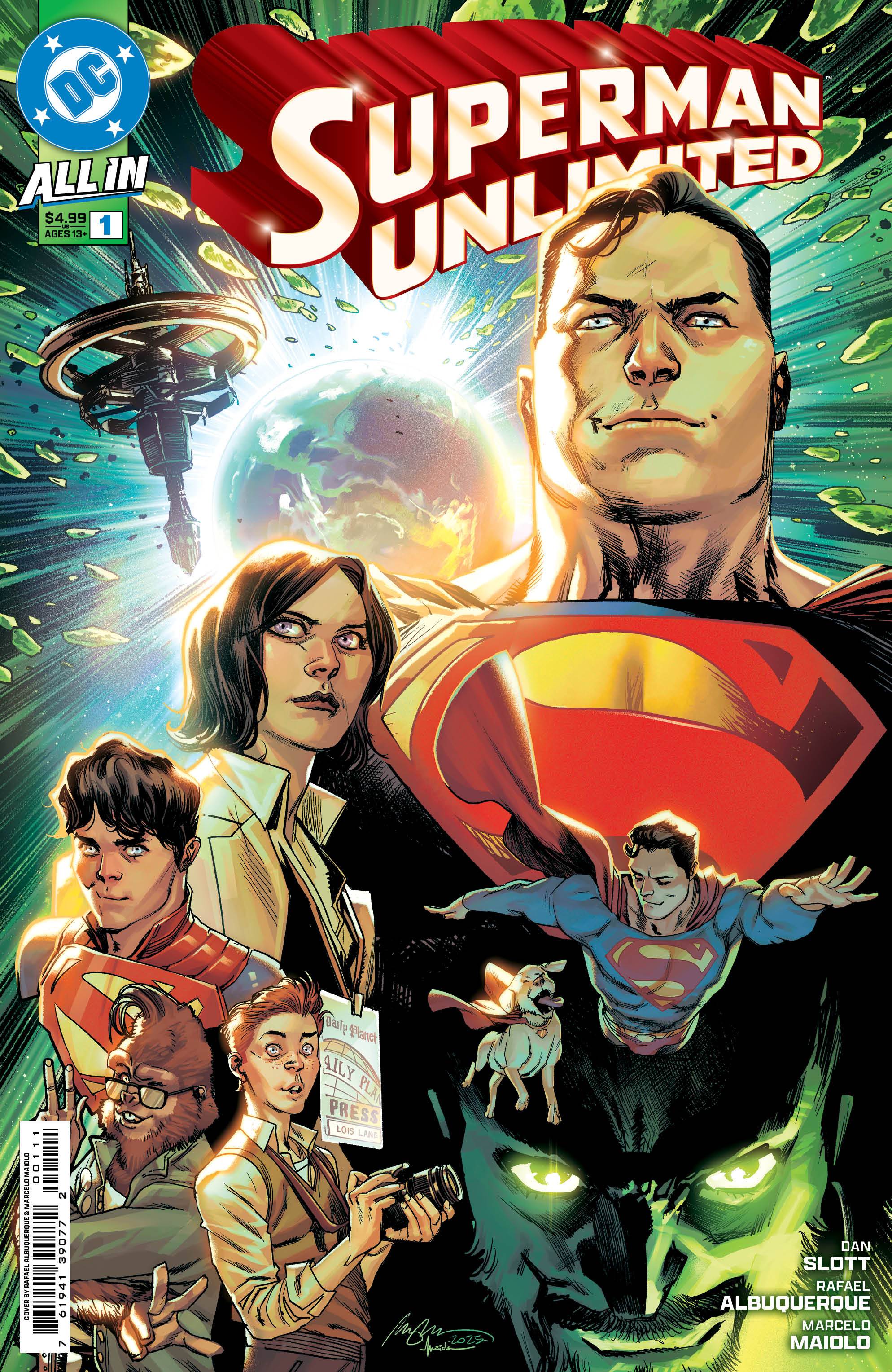Superman Unlimited artwork by Rafael Albuquerque