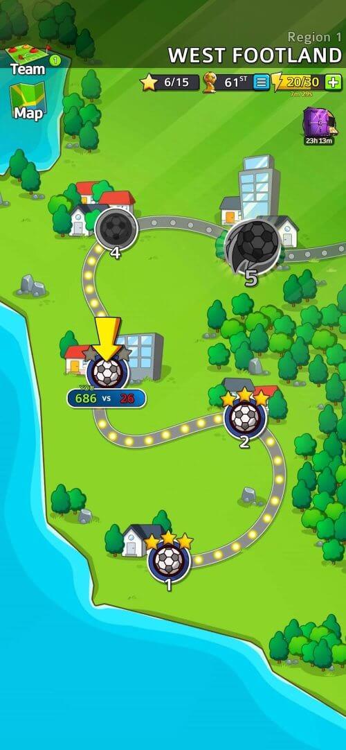 Idle Soccer Story Tangkapan skrin 3