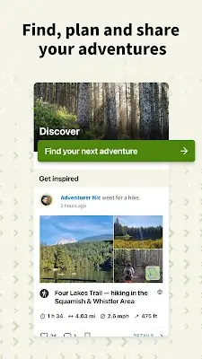 komoot - hike, bike & run Скриншот 1