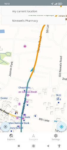 Schermata Myanmar Offline Map 3