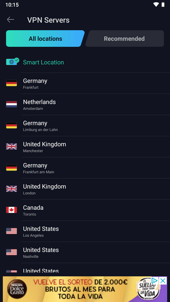 VPN Proxy Master: Super Vpn Скриншот 2