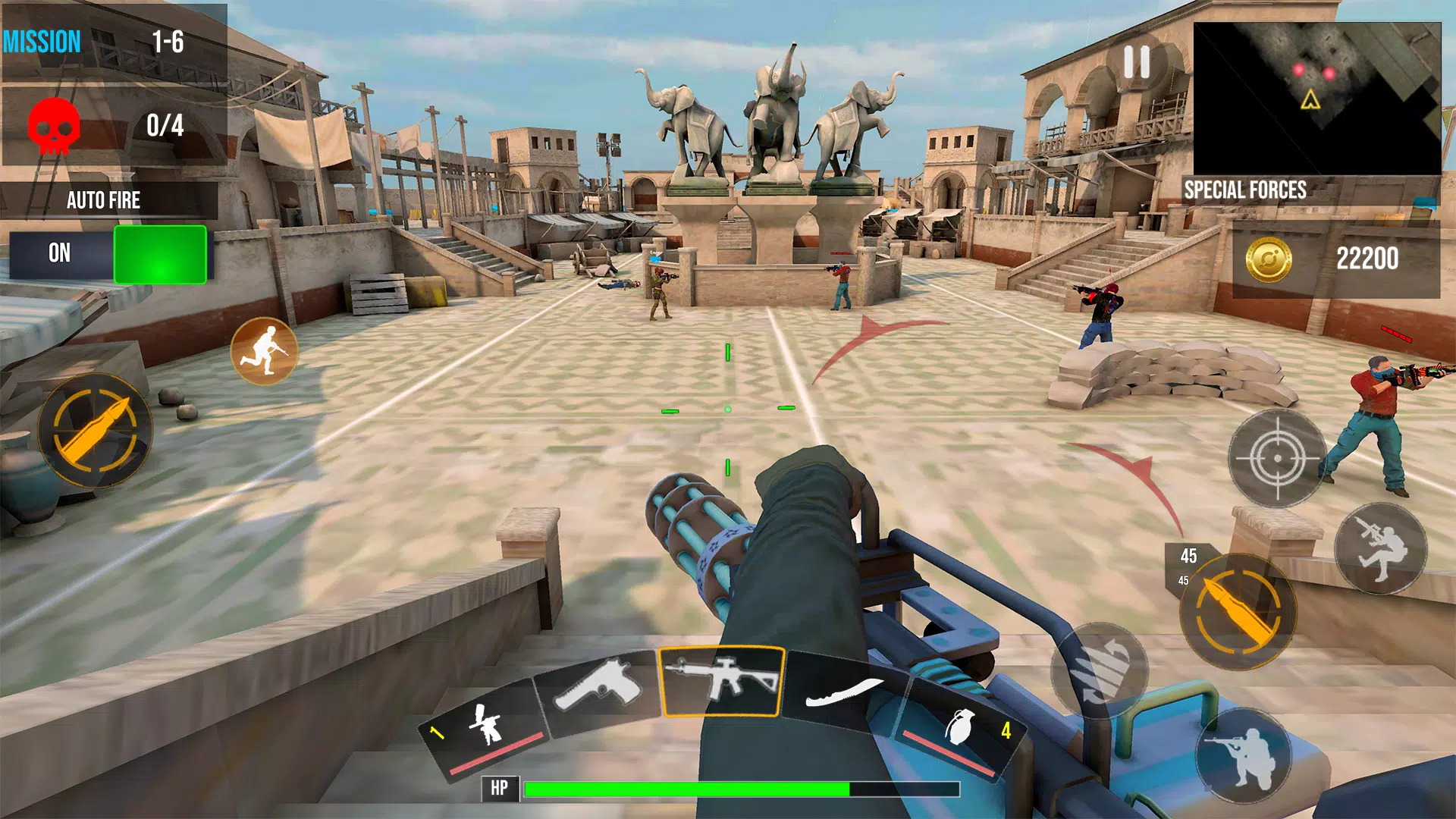 FPS Comando Huelga 3D Captura de pantalla 4