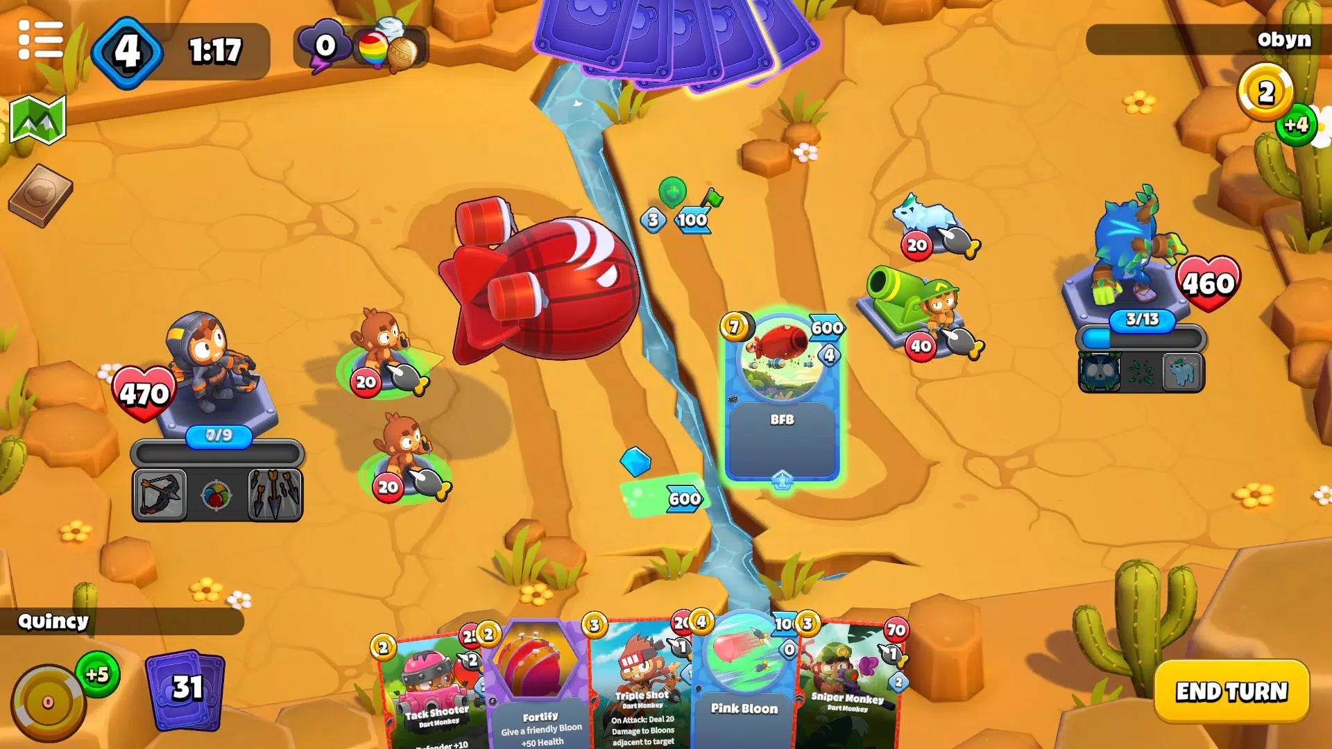 Bloons Card Storm Screenshot 4