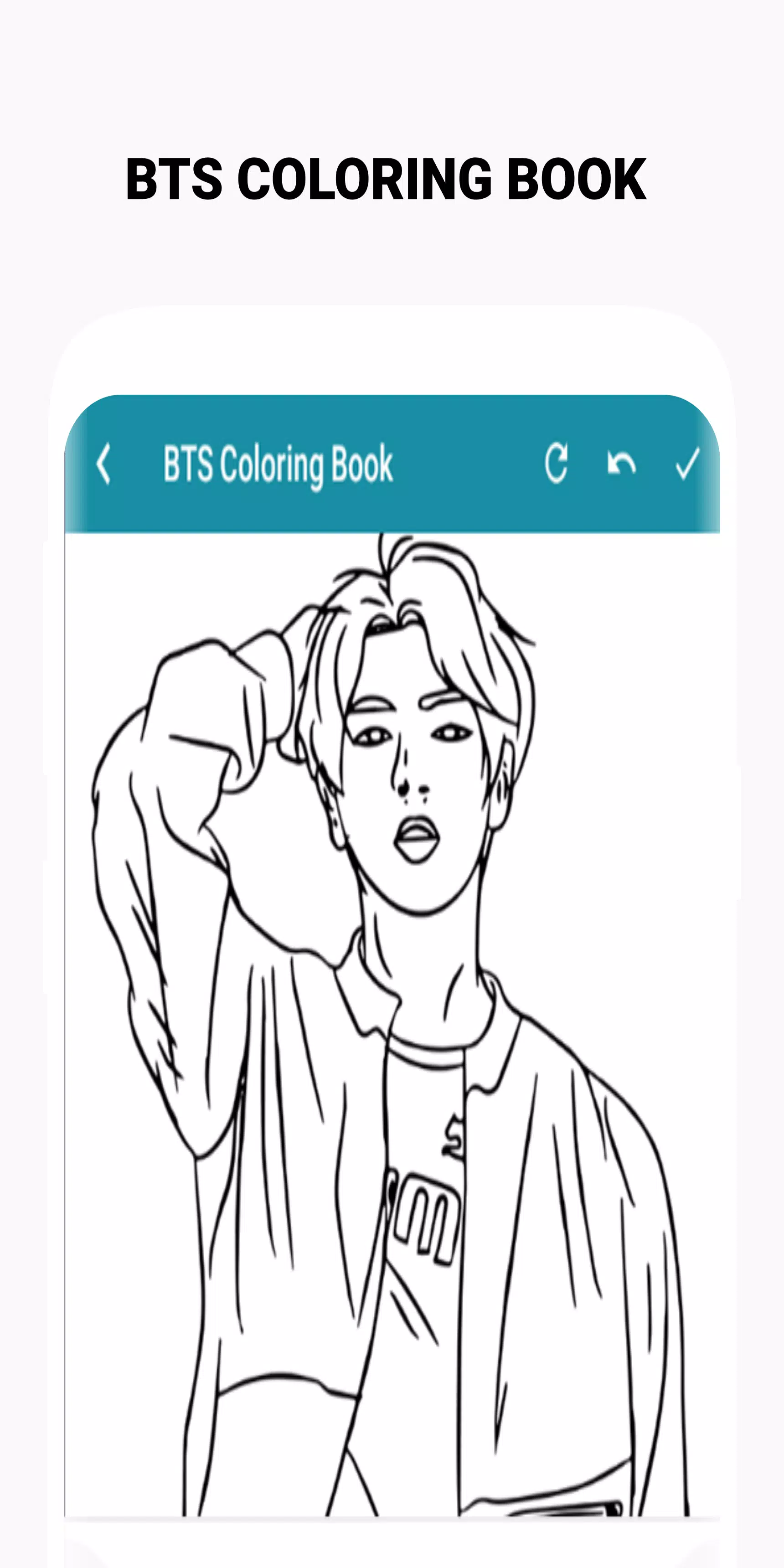 BTS Coloring Book Capture d'écran 3