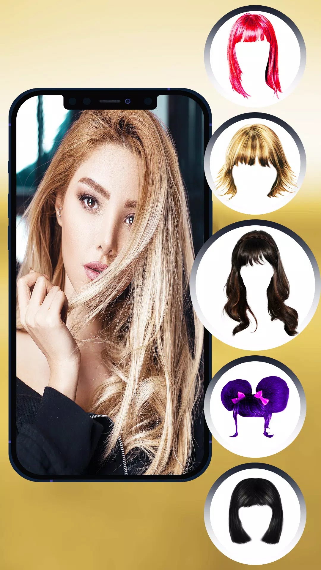 Haircut Filter Скриншот 3