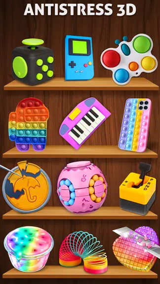 Fidget Cube 3D Antistress Toys Скриншот 3