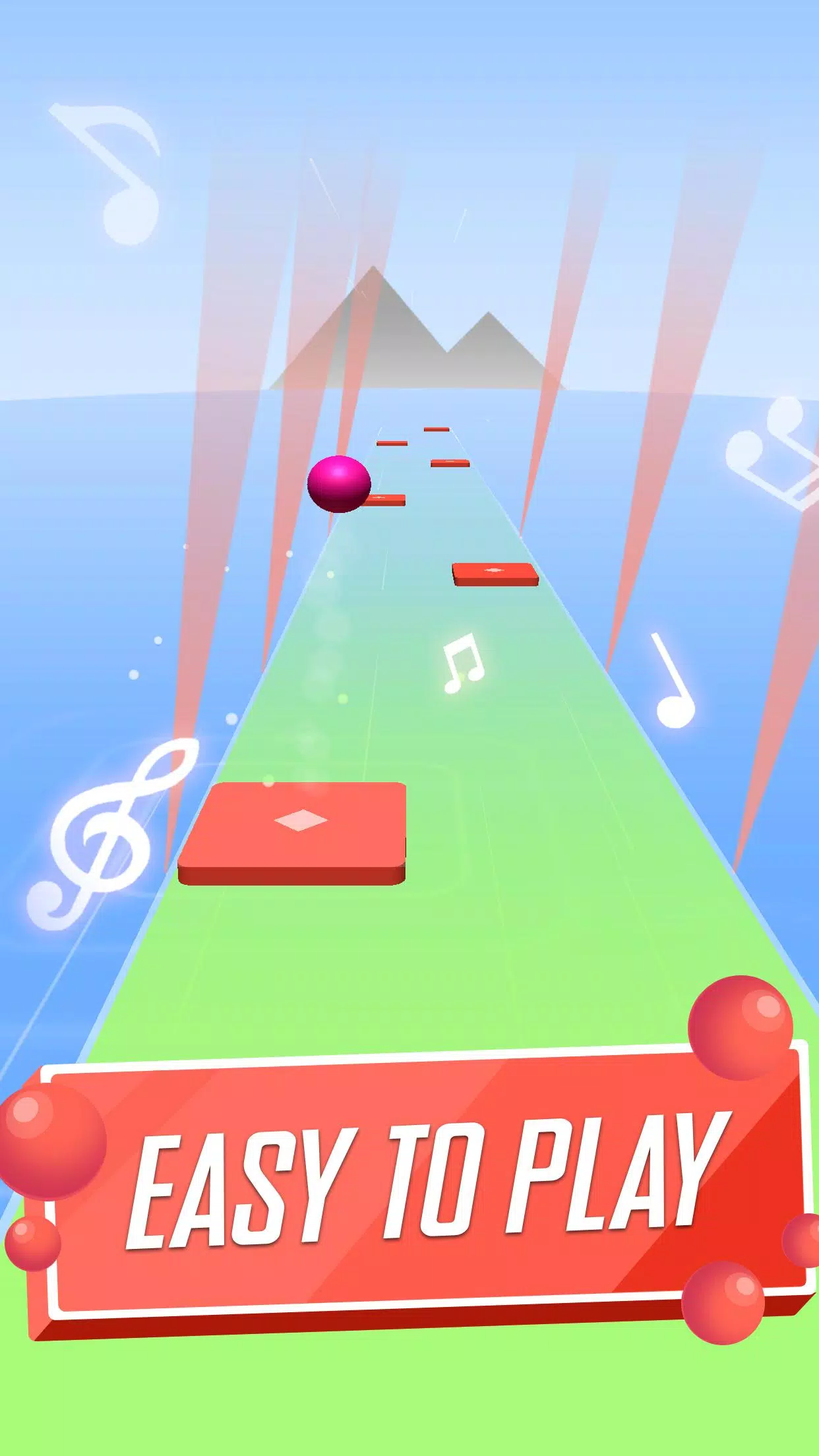 Color Music Hop Ball Games Скриншот 3