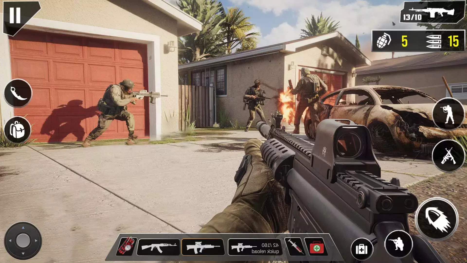 Gun Shooting 3d Shooter Games Ảnh chụp màn hình 2
