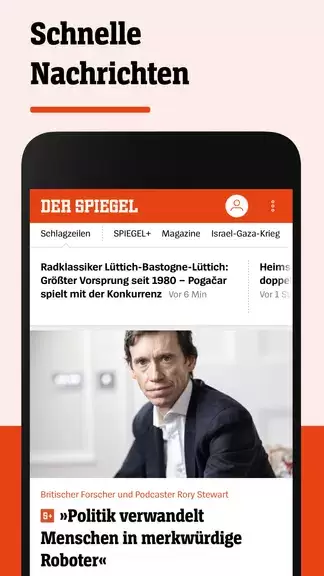 DER SPIEGEL - Nachrichten Скриншот 1