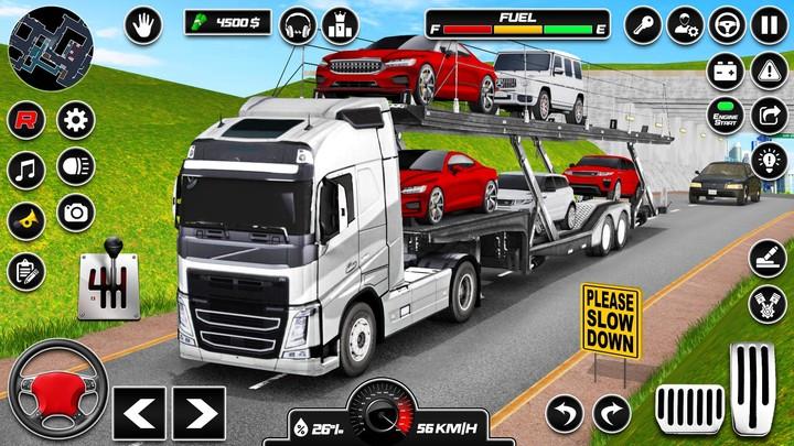 Car Transporter Truck Driver Скриншот 1